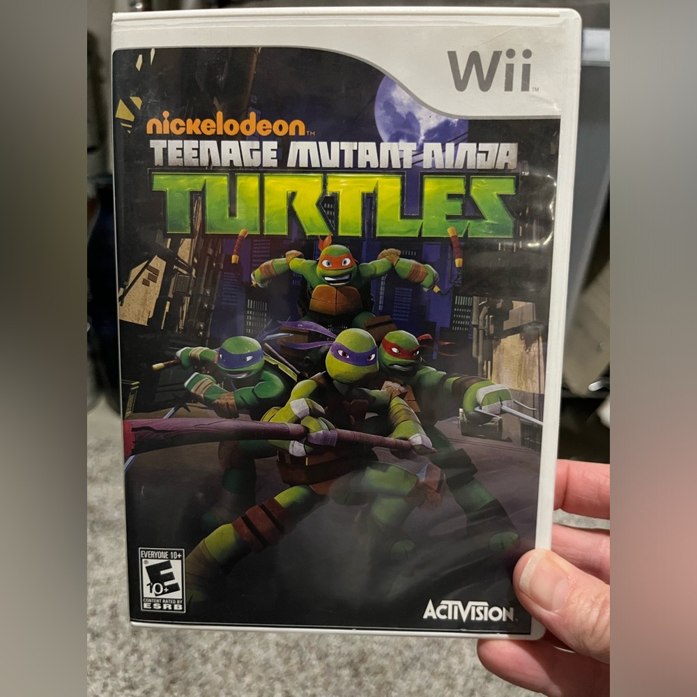 TMNT Wii game